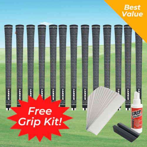 Lamkin Crossline Golf Grips, with Grip Kit-13 Pack